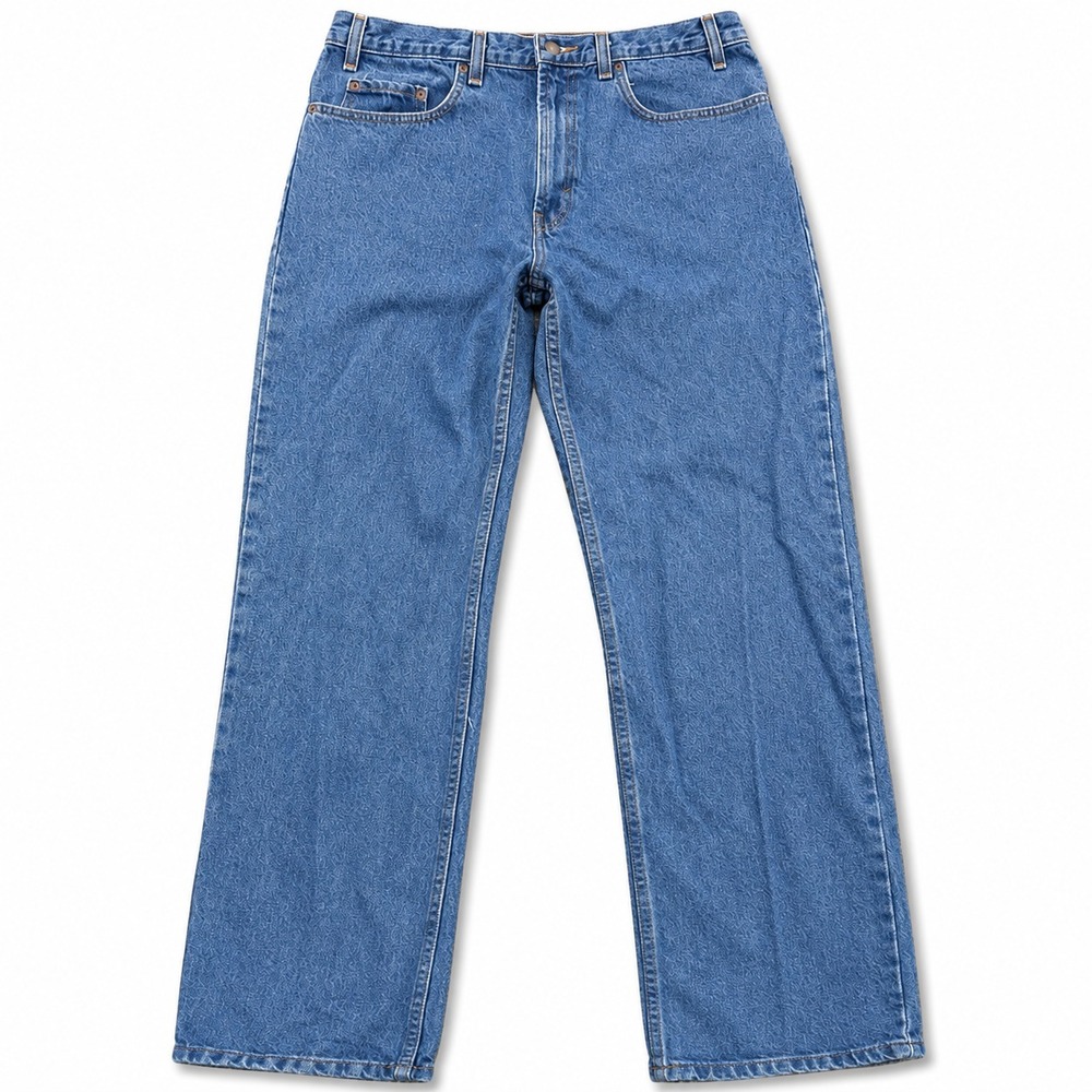 Rock Hardwear Jeans Mens 34x32 Medium Wash Straight Leg 100 Cotton Work Denim
